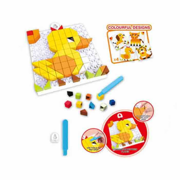 ALPINIA PUZZLE DIY ANIMAL SERIES 128PCS